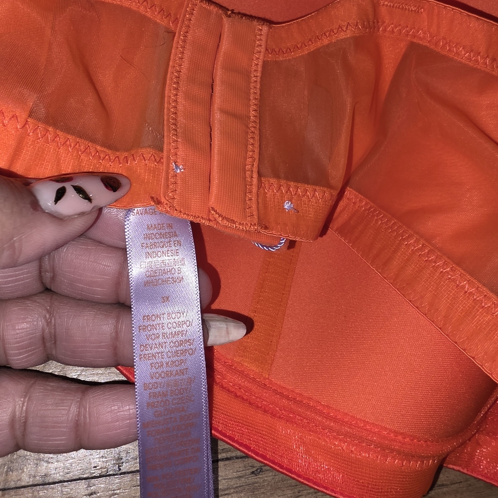 Savage X Fenty Bold Orange Bra